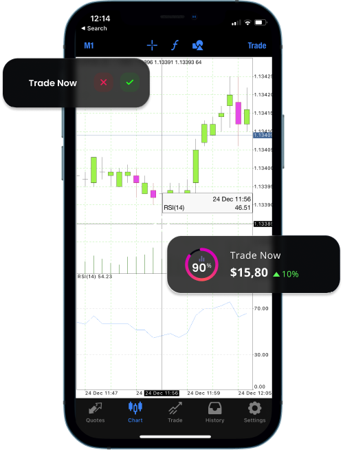 TradingView - Android trading app with real-time market data, charts, and analysis tools.