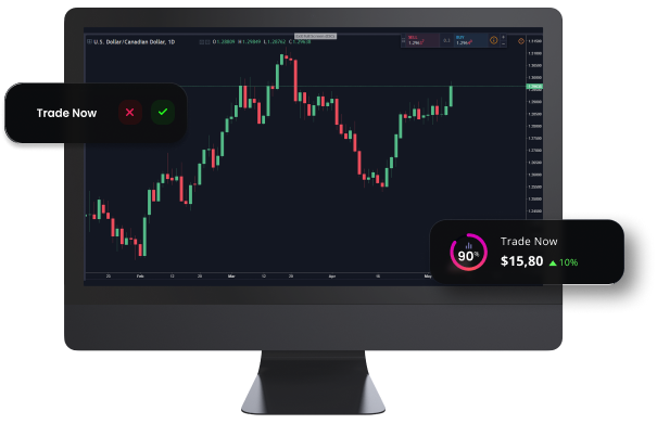 Monitor Displaying Real-time Financial Data for Informed Trading Decisions.