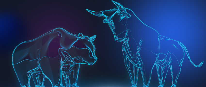Digital bull and bear: Key players in Forex trading dynamics