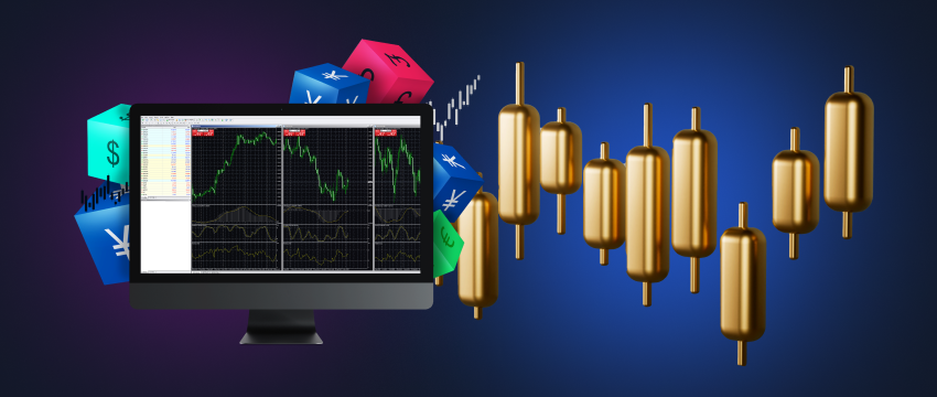 technical chart with price fluctuations and candlestick patterns relating to what is a trading platform