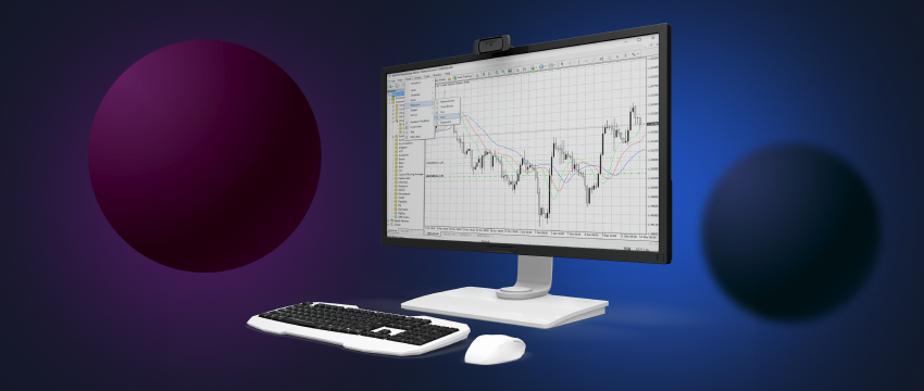 An advanced Windows desktop PC specializing in real-time forex data presentation through the MT4 platform."