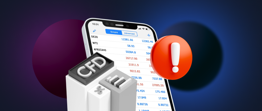 Visual representation of forex trading through CFDs, emphasizing the disadvantages and benefits of CFD trading.