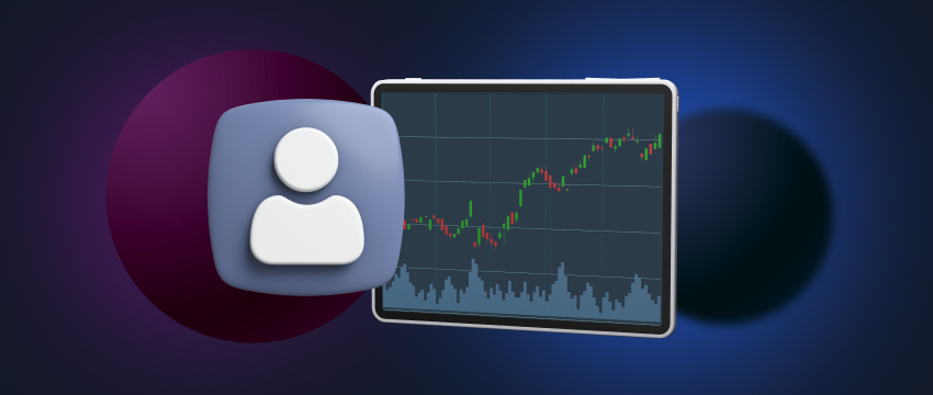 MetaTrader 4 on Tablet: Account Management Icon for Seamless Trading Experience.