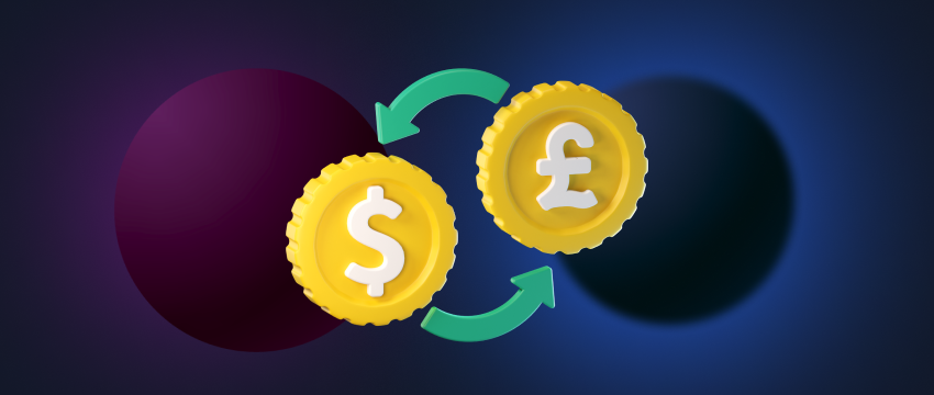 Image depicting cfd trading with various currency signs representing different countries.