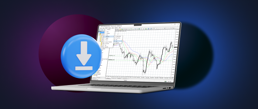 Step-by-step guide to forex trading on laptop with free Metatrader 4 download.