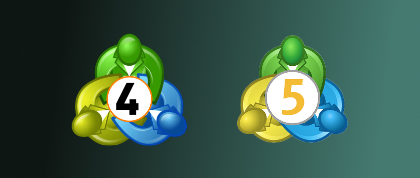 Three distinct colored circles, each displaying a number, related to MT4 MetaTrader Forex trading metrics.