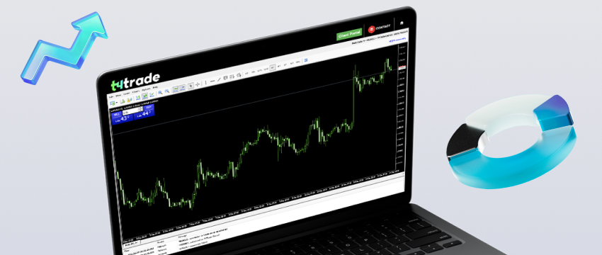 Forex trading interface on a laptop, showcasing MT4's suitability for beginners with its advantages and disadvantages.